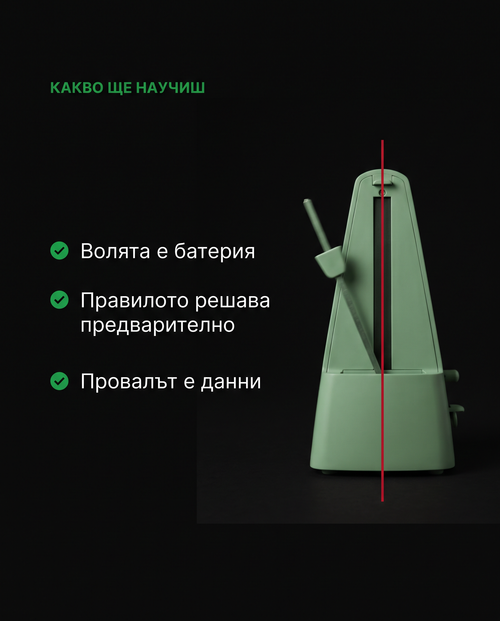 Дисциплината — какво ще научиш